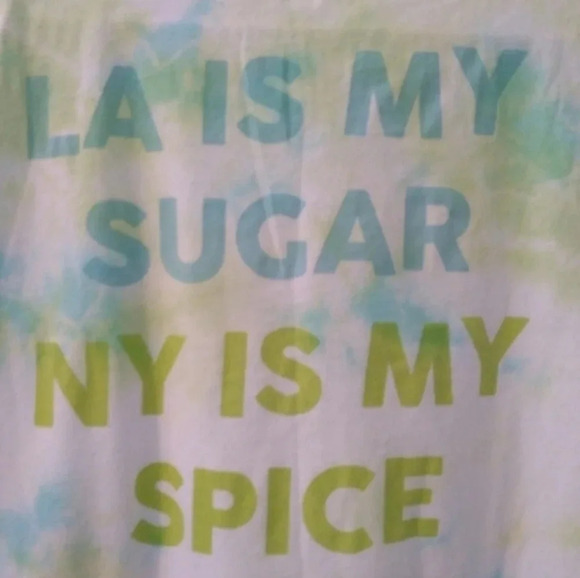 VS PINK tie dye tee-medium - Picture 2 of 4